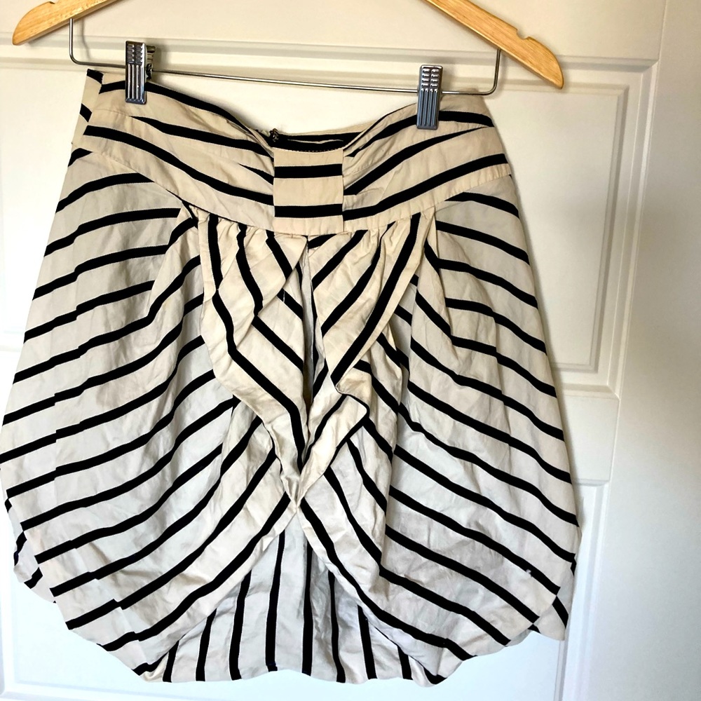Anthropologie Striped Skirt